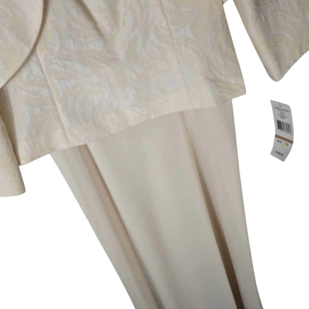 Jessica Howard Cream 2-Piece Dress Set Size 12 - Picture 8 of 13